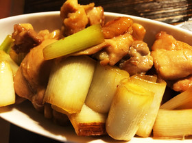 串刺しなしのフライパンでねぎま風